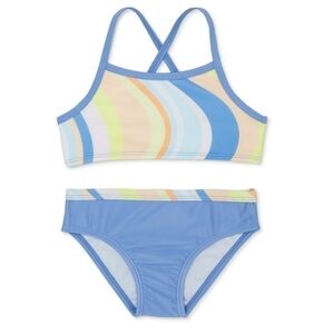 Wonder Nation Baby 2-Piece Striped‎ Bikini 12M New With Tags
